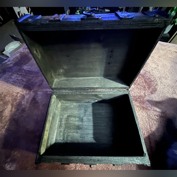 Rare! Handmade Japanese storage box! Zen style. Perfect accent for any room! - Picture 4 of 12